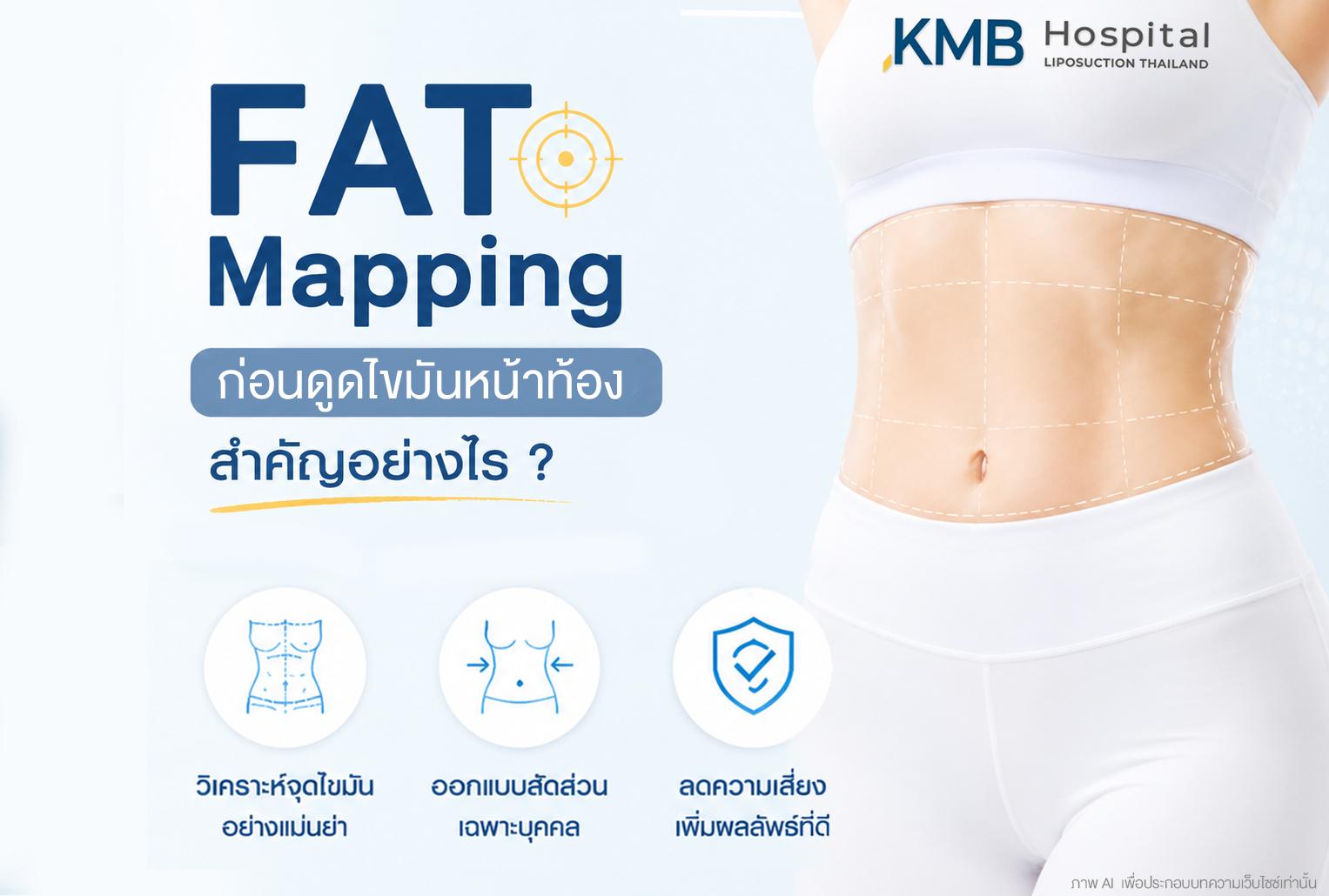 FAT Mapping ก่อนดูดไขมันหน้าท้อง