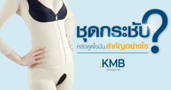 ชุดกระชับหลังดูดไขมัน