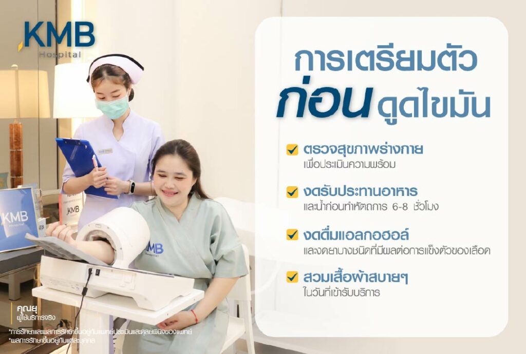 การเตรียมตัวก่อนดูดไขมัน-หมอลูกหนู-KMB